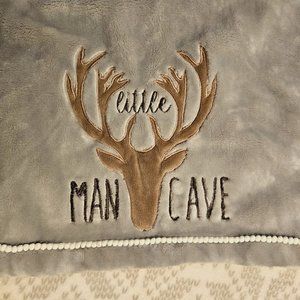Baby Blanket - Little Man Cave Deer